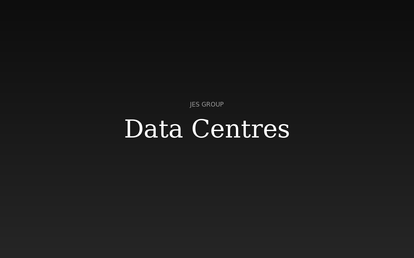 Data centre hall coordination — power, cooling and white space resolved against the structural shell
