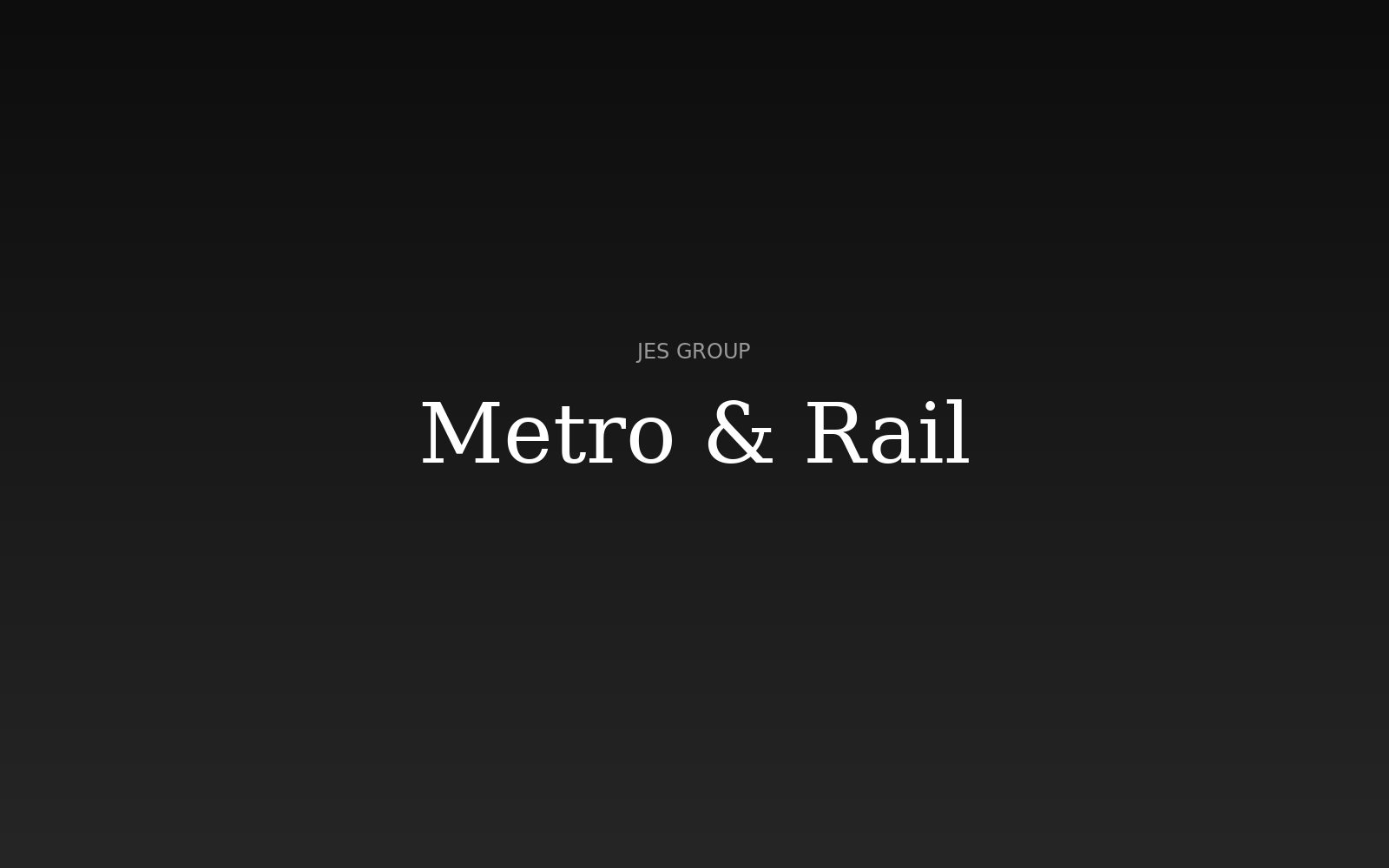 Metro and rail coordination — station box, tunnel interface and systems clearance resolved across the alignment
