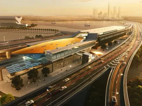 Dubai Metro Route 2020