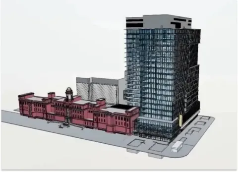 Digital Twins, asset information model of heritage and tower development