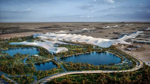 Consultant-side BIM on Dubai World Central's next-generation passenger terminal