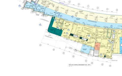Structure drawing pack, roof general arrangement plan