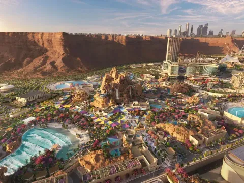 MEP, pools and landscape BIM across the multi-zone Qiddiya Water Theme Park